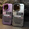 Creative Cool Chat Interface Matte Texture Phone For iPhone 16 15 14 13 12 11 Pro Max Shockproof Bumper Cover Case Funda