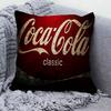 C-Cocas C-cola Vintage Logo Cushion Cover Polyester Sofa Cushions Decorative Throw Pillows Home Decoration Pillowcover
