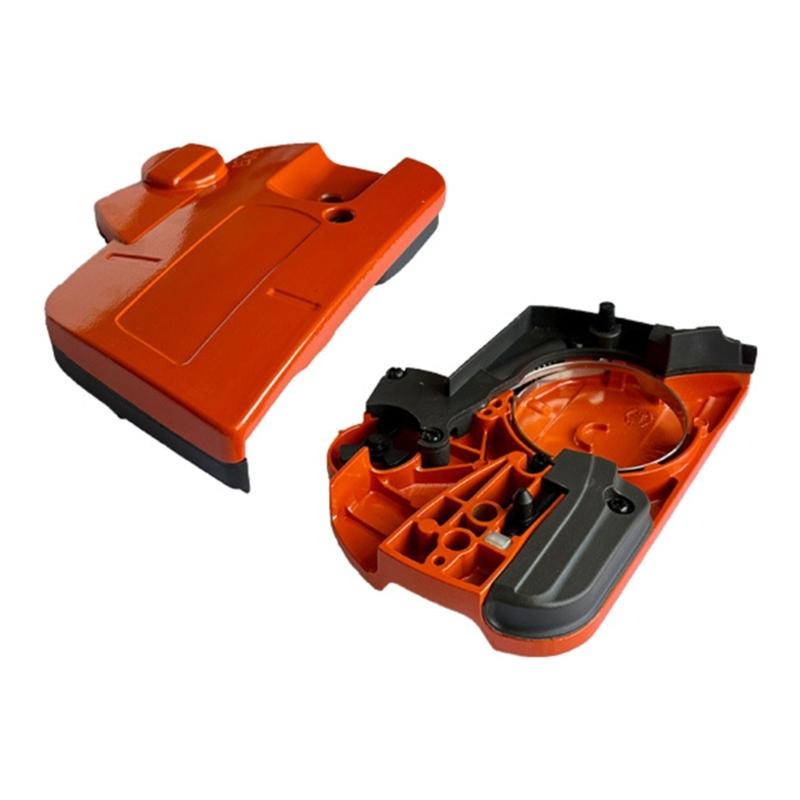 Efficient Clutch Side Cover Chain Brake Assembly for HUS445E 450 450E Ranchers Chainsaws Spare Parts Perfectly Fit