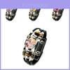 Pulseira Anime Punk Vintage Trendy Hanako-kun Camadas Múltiplas Contas de Vidro Joias