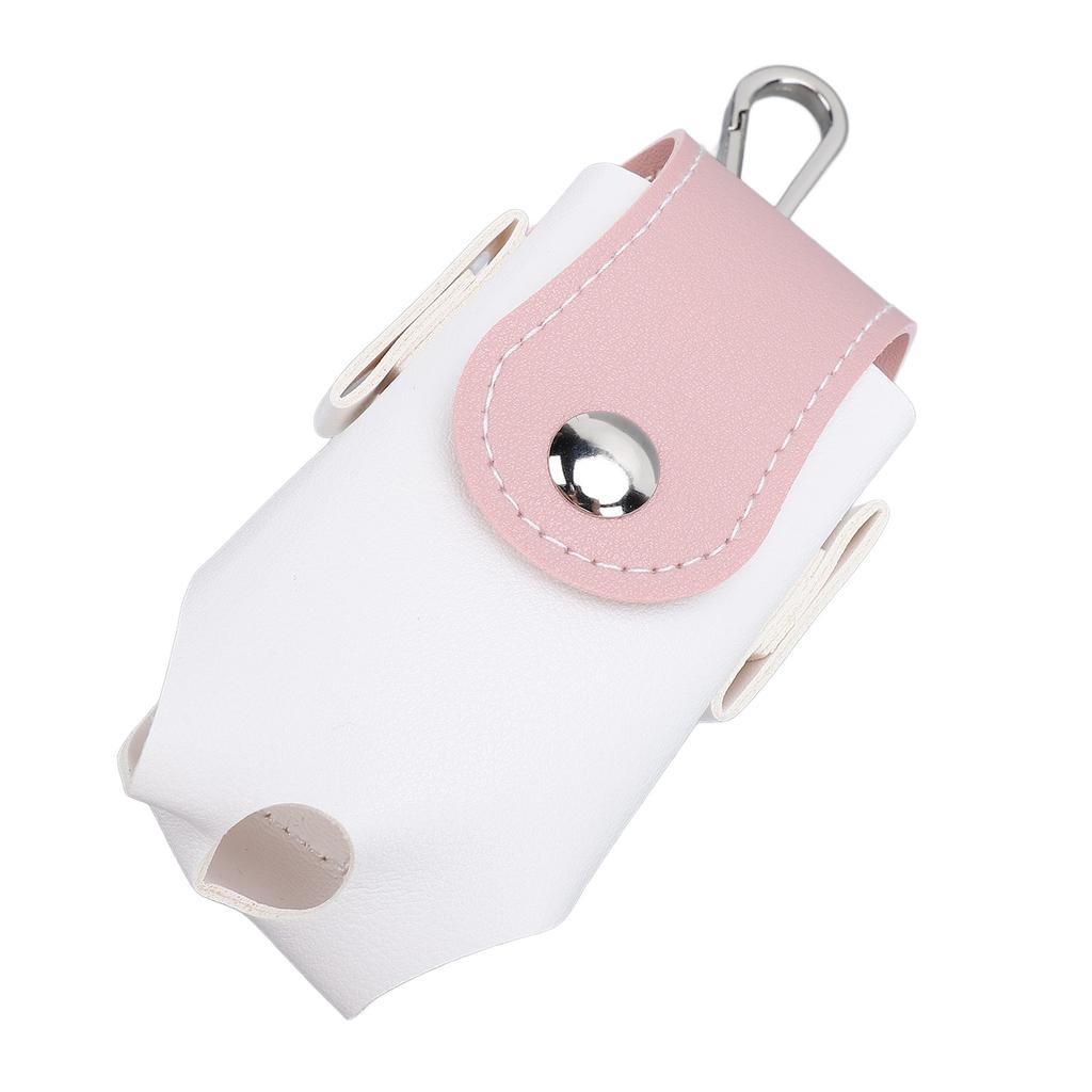 Golfballtasche Hüfthalter 2 Bälle Fassungsvermögen PU-Leder Golfball Hüfttasche Tee Aufbewahrungstasche mit