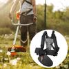 High Strengthes Lawn Mower Support Harness 30kg Capacity Breathable Design Lawn Mower Back Support Belt For Extended Use
