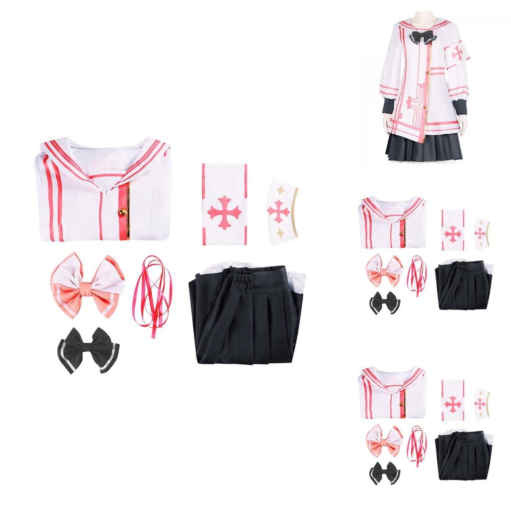 Stunning Blue Archives Cosplay Costume Nurse Outfit For Roleplaying Games