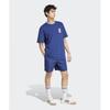 Adidas Leisure Badge Tee   Dark Blue Jd6347