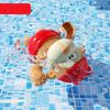 Children'S Bath Time Fun Spring Winding Toy Water-Loving Dogs Monkey Bathroom Plaything Interactive Bathtub Toy For Kids