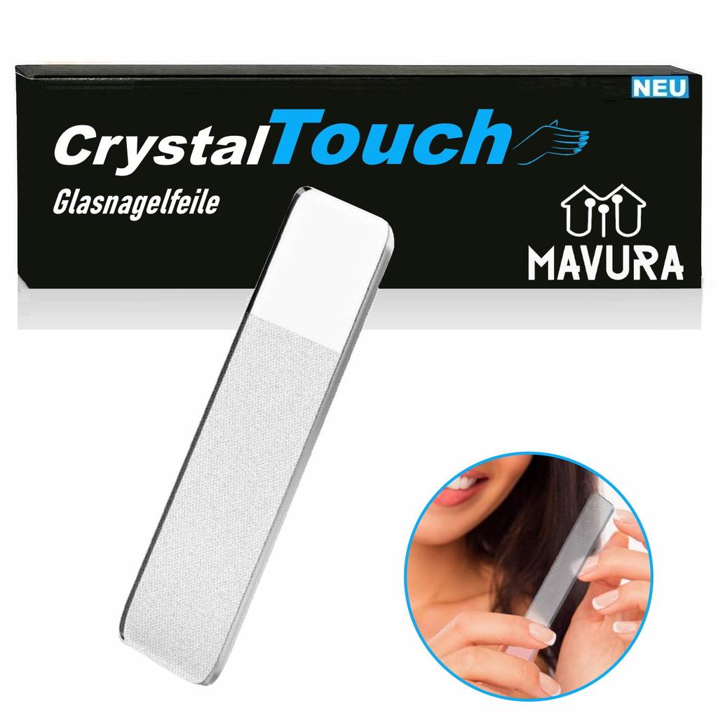 CrystalTouch Nano Glass File Glass Nail File Professional Crystal Nail File Manicure