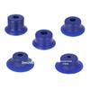 Japan PISCO Fluororubber Suction Cups: VP10RF-M4, VP15RF-M4, VP20RF-M6, VP25RF-M6.