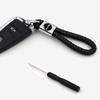 1Pcs Car Key Chain Key Ring Key Lanyard Car Emblem Styling for Mercedes Benz AMG A B R G Class GLK GLA CLA GLB GLC C200 E200