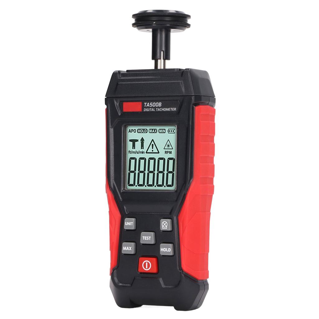 Contact Measurement Digital Tachometer Realtime Maximum Minimum Values Contact Type Tachometer