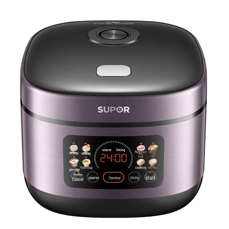 Supor QC Series Electric Rice Cooker CN plug (adapter included)