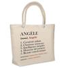 Beach Bag - PLANETEE - Insulated Angèle Definition - Cotton - Large Capacity - Printed In France
