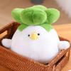 Kawaii Chicken Cabbage Plushies Stuffed White Bird Vegetable Plush Toys For Kids Lovely Girls Birthday Gifts Soft Animal Toy