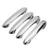 4PCS Silver Door Handle Cover Trim For BMW X3/X4/X5/X6/X7/M5/3/5/6/ G01 G02 G05 G06 G07 Puller Handles Sticker