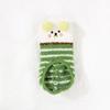 Cartoon Fuzzy Slipper Socks Non-Slip Floor Socks Cozy Ankle Socks  For Women