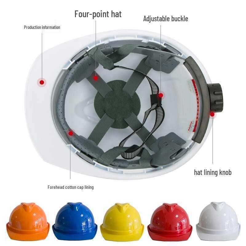 Shield Worker Safety Helmet with Sunshade, Breathable, and Thickened ABS Construction for Men