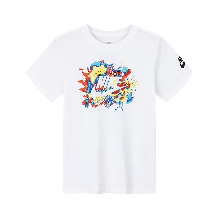 Nike Kids T Shirts Crew Neck Moderate NY2312003 6