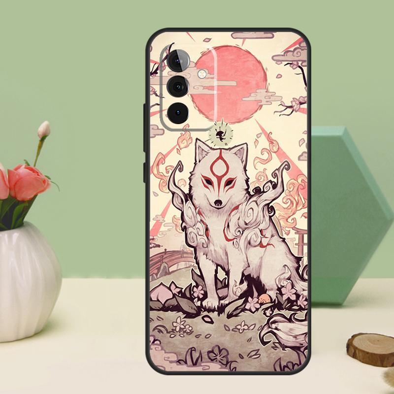 Kitsune Fox Art For Samsung Galaxy A36 A56 A54 A34 A14 A06 A16 A26 A12 A32 A52 A13 A33 A53 A15 A35 A55 Case