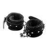  Adjustable Plush PU Leather Slave Wrist &  Handcuffs Hand Restraints Toy