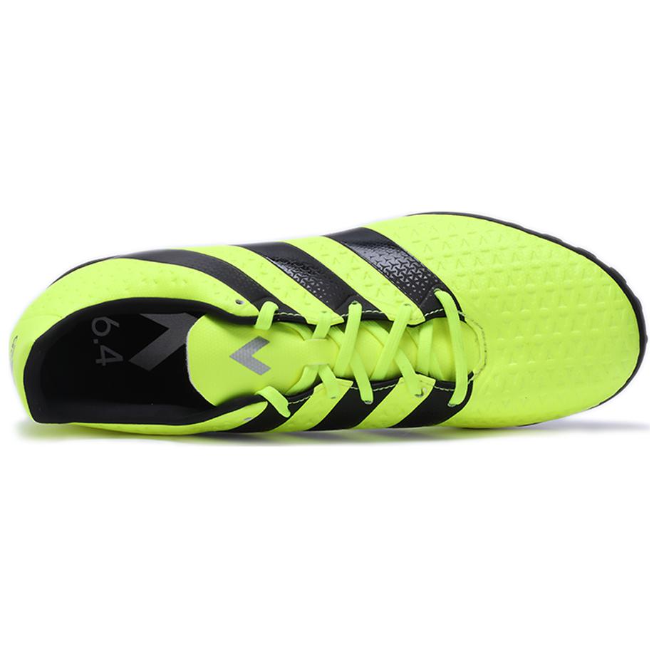 Adidas TF Turf Artificial Turf Slip Resistant Abrasion Resistant Soccer Shoes Men's Yellow S31976
