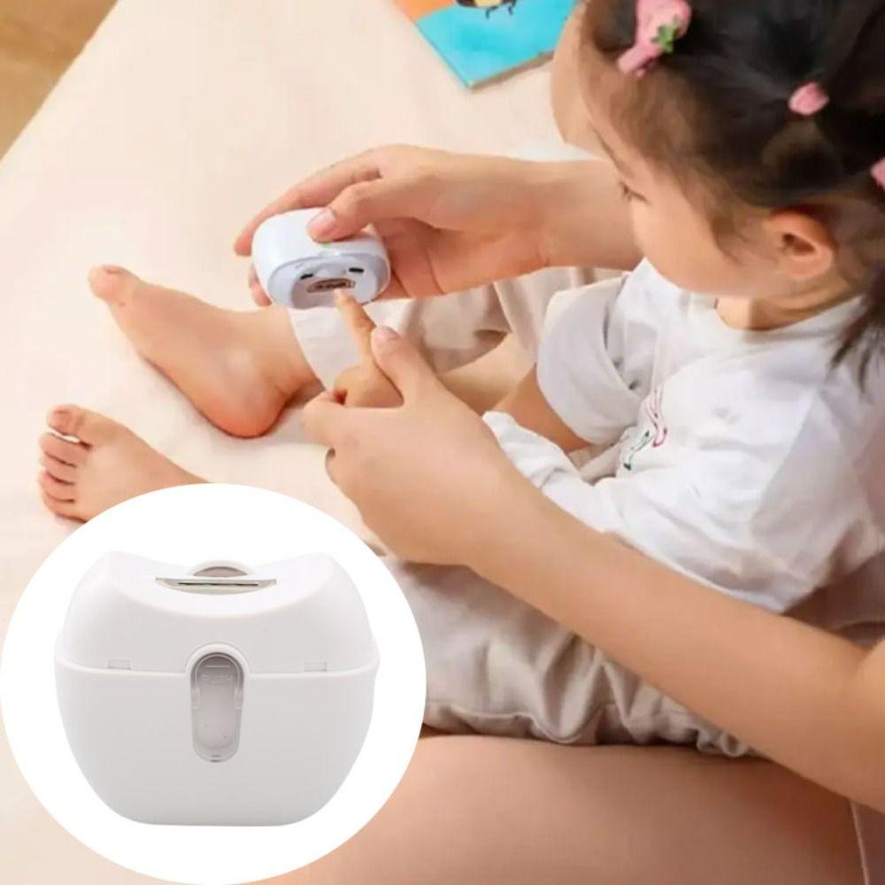 Smart Stop Technology Auto-Sensing Electric Nail Trimmer With Light Silent Nail Trimmer  Nail Care