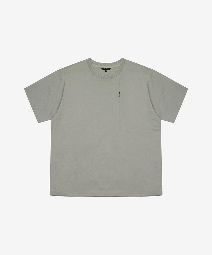 FAHRENHEIT Seersucker T-Shirt (Fkibd3311)