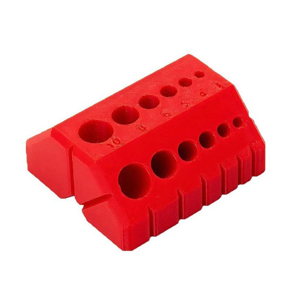 Portable 45° 90° Drill Guide with Numerical Scale Plastic Angle Drilling Guide for Multiple Hole Sizes Drill Holder Tool