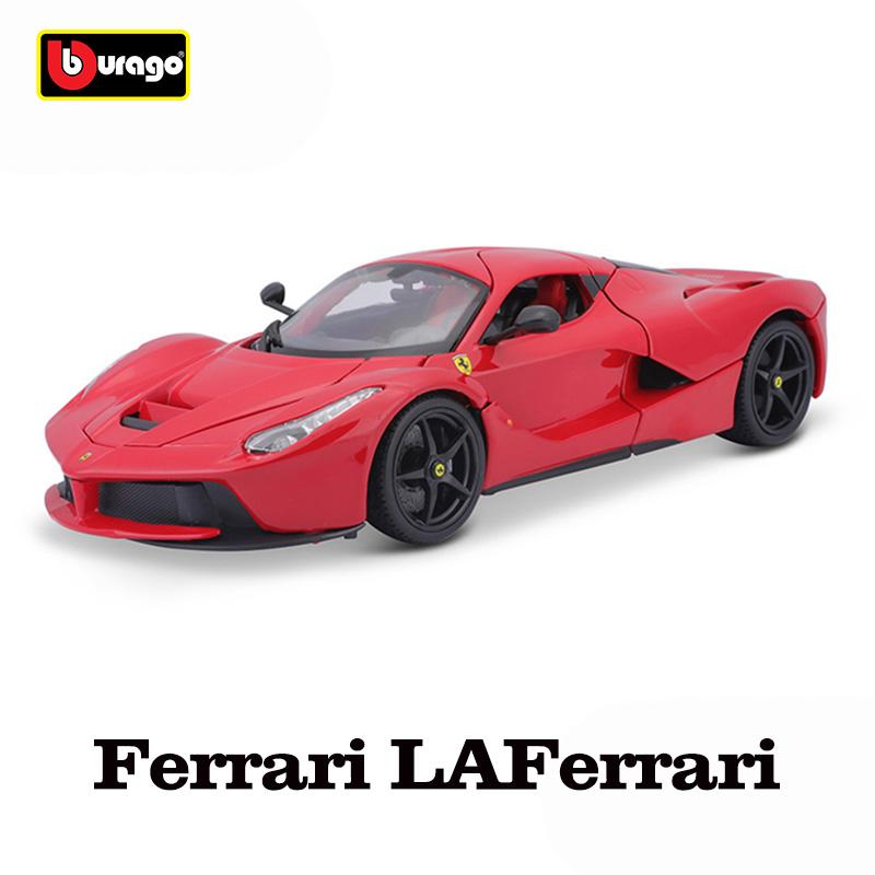 GCD2 Bburago 1:18 Ferrari SF90 XX Stradale 296GTB FXXK EVO SF90 SP1 MONZA racing model simulation car model alloy car toy collection