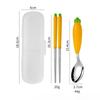 Ru Han Portable 316 Stainless Steel Cutlery Set