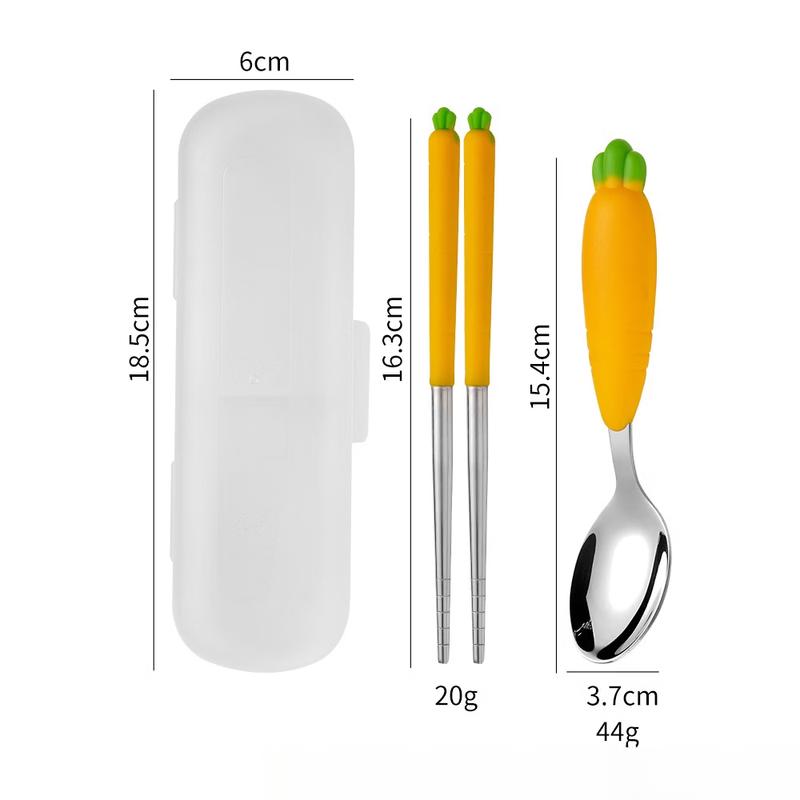 Ru Han Portable 316 Stainless Steel Cutlery Set