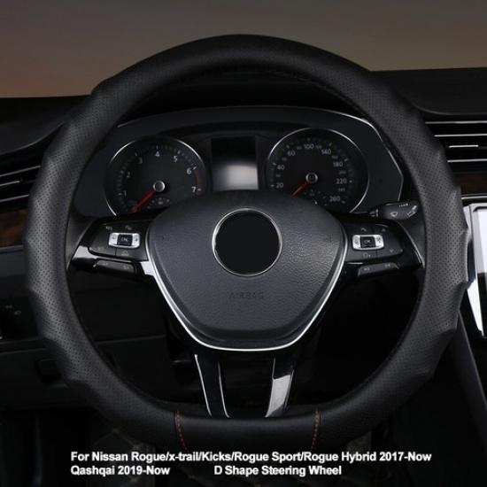 Car steering Wheel Cover For Nissan Rogue x-trail Rogue Sport Hybrid Qashqai