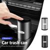 AKO1 For Ford Car Trash Can Storage Box Alloy Organizer Vehicle Garbage Bin Focus mk2 mk3 mk4 Fiesta Ranger Mondeo S-MAX Kuga
