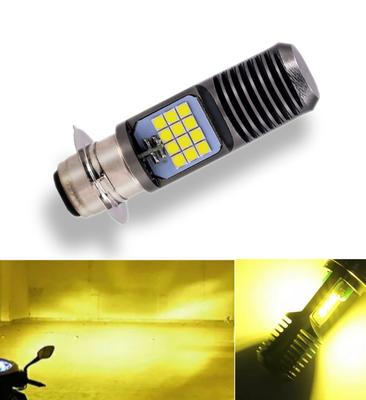 Super Bright PH7 LED Bulb, Headlight, For Motorcycles, Moped, 12 V, P15D, Hi/Lo Switch,