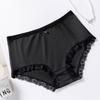 Plus Size Ladies Summer Sexy Hip Comfortable Breathable Mid Waist Briefs