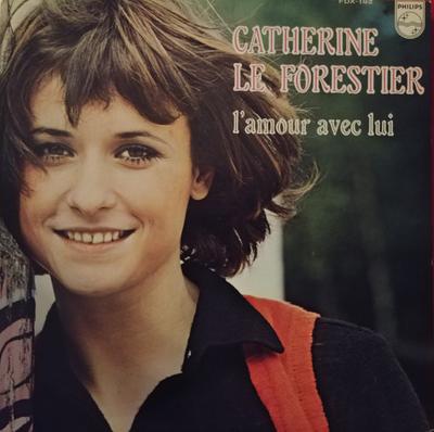LP Record CATHERINE LE FORESTIER - L'amour Avec Lui FDX192 PHILIPS 1976 Japan Pop Used