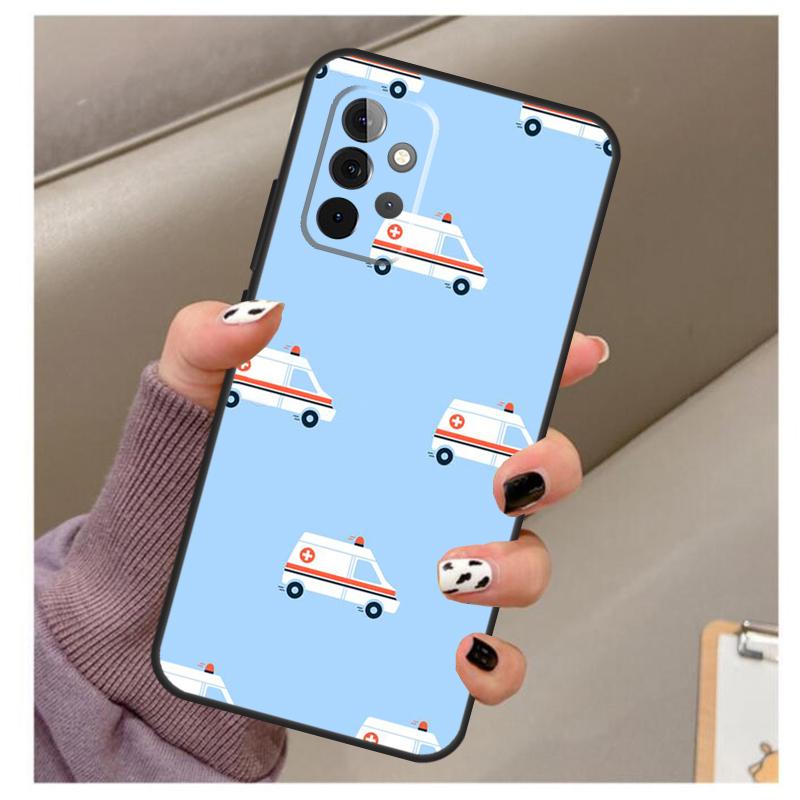 

EMT EMS Ambulance Case For Samsung Galaxy A56 A16 A26 A36 A06 A52 A53 A33 A13 A34 A54 A14 A15 A35 A55 A22 A32 Samsung A34 5G
