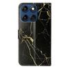Stand Case for Motorola Edge 60 5G/60s 5G/60 Fusion 5G Marble Painted Folio Flip Leather Wallet Phone Cover