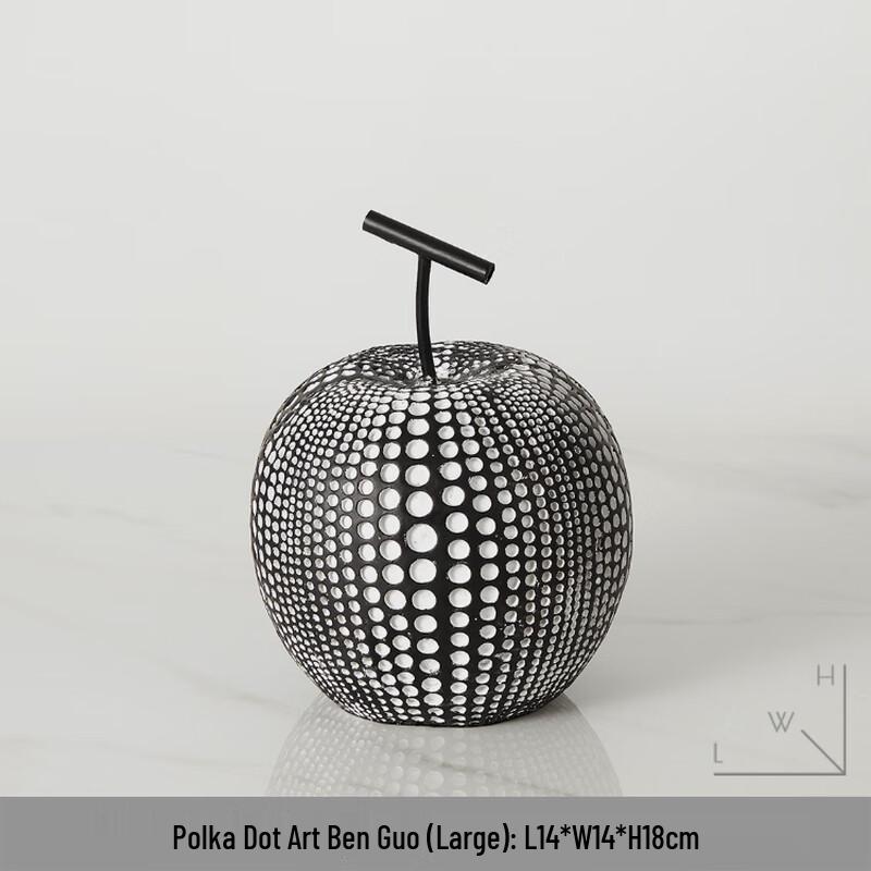 Ruijie Polka Dot Apple Decoration