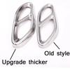 For Mercedes Benz GLC A B C E Class X253 W205 W213 W176 W177 W246 W247 2016- Car Exhaust Pipe Cover Trim Car Accessories