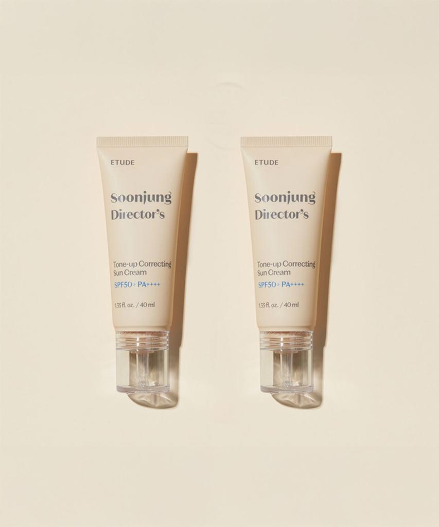 Soonjung Director Tone-Up Correction Sun Cream 2-pack (40ml+40ml)