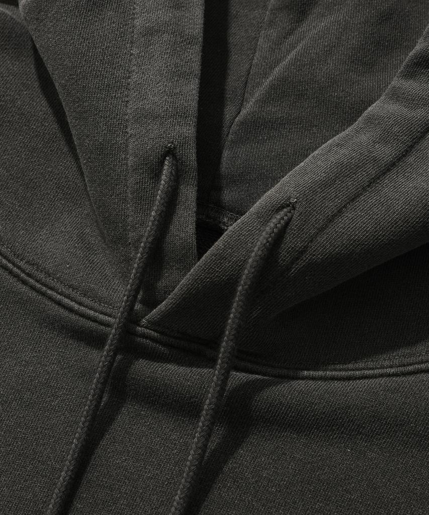 Balloon Suade Logo Hoodie [Pigment Black]