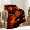 Coperta Leggera Lando Pilota di Corse Ideale per Letto Perfetta per Viaggi, Campeggio, Soggiorni, Uffici, Divani, Regalo di Natale per Fan