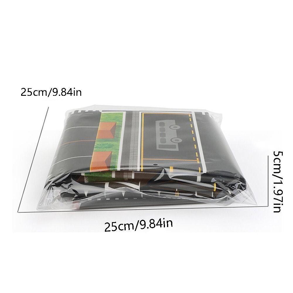 Mats Road Carpet Playmat City Parking Lot Roadmap Climbing Mats Toys DIY Traffic Road Signs