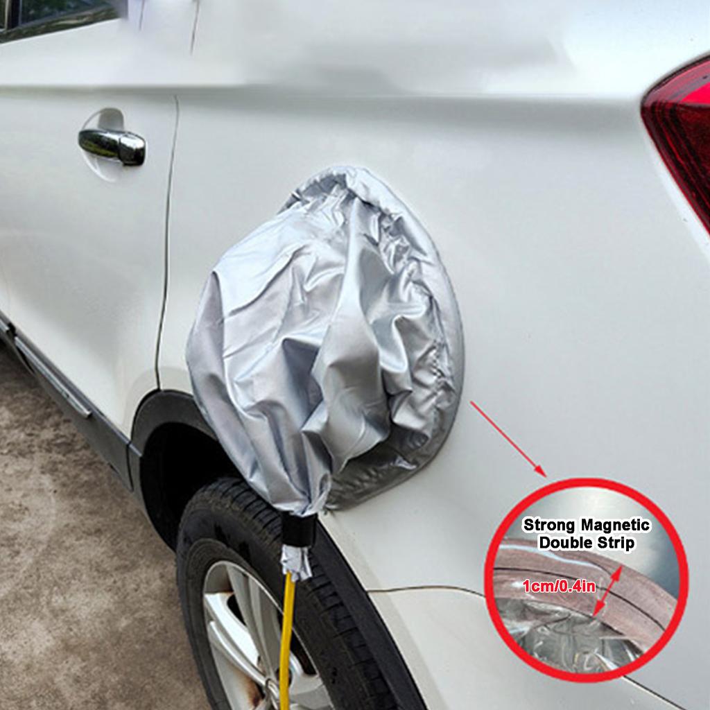 Electric Car Charging Accessory Magnetic suction EV Charger Port Cover Weatherproof Waterproof Charger Port Protection Case Etui
