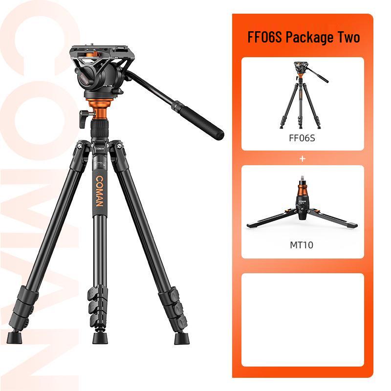 8K Man FF06S Portable DSLR & Mirrorless Camera Tripod and Monopod Stand for Video & Photography