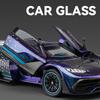 1/24 Benzs-One Alloy Sports Car Model Diecasts Metal Racing Car Vehicles Model Simulation Sound Light Collection Childrens Gifts