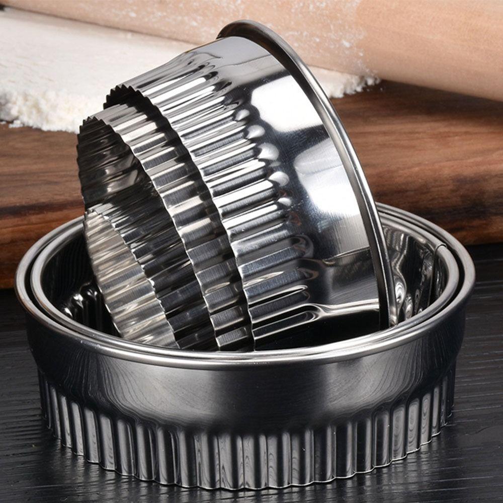 11Pcs DIY Biscuit Mold Stainless Steel Cookie Cutter Baking Pastry Mold  for Home Kitchen Bakery