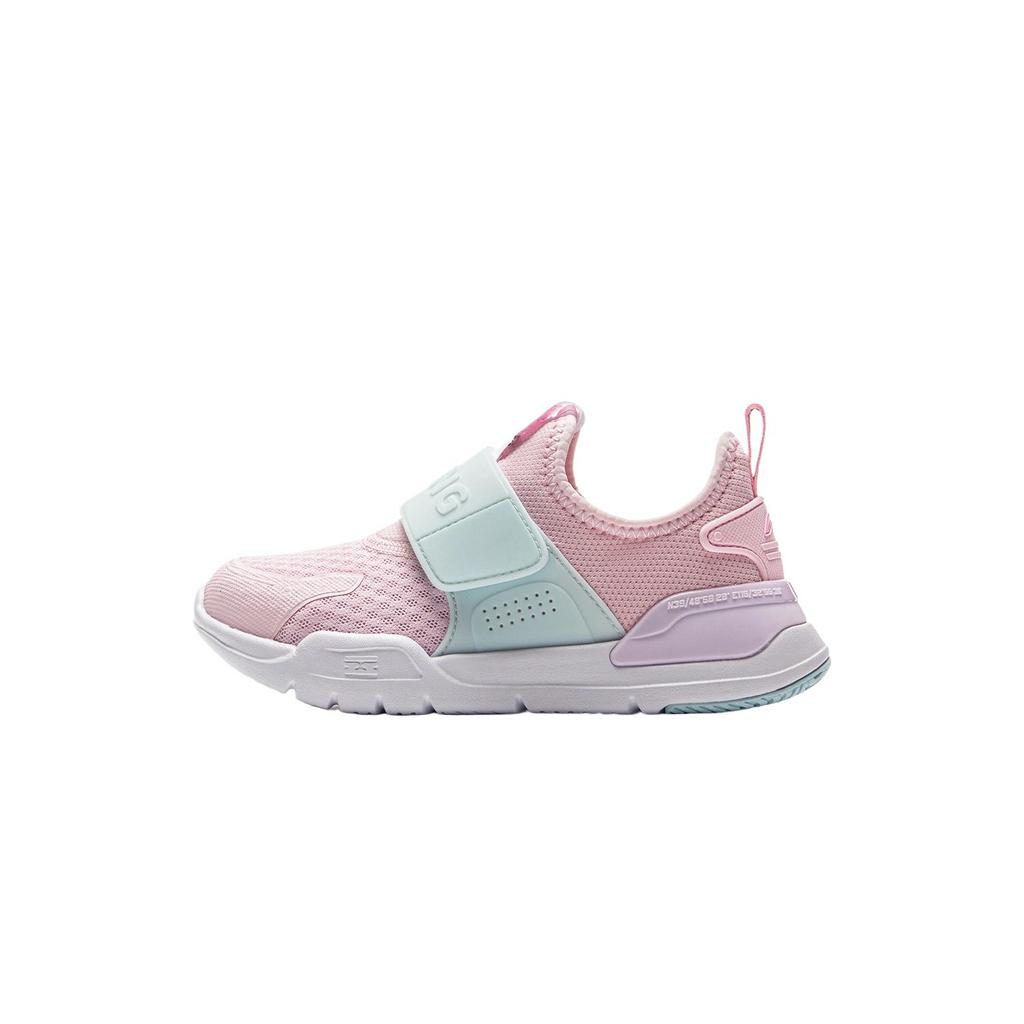 Li Ning Kids Sports Lifestyle Comfortable Fashion Shock Absorption Rebound Breathable Casual Shoes Kids Sneaker YKNU040-6