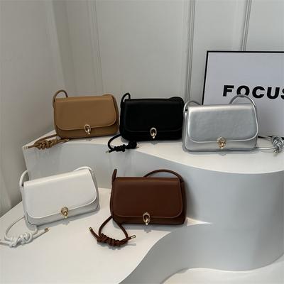 New Trendy Underarm Bag for Women Fashion Simple Retro Small Square Bag Personalized Trendy One-shoulder Crossbody Bag