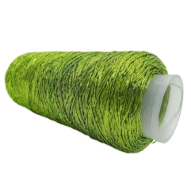 200g/Roll Metallic Crochet Thread for Making Handbag, Purse, Clothing Embellishments, Knitting Thread Yarn