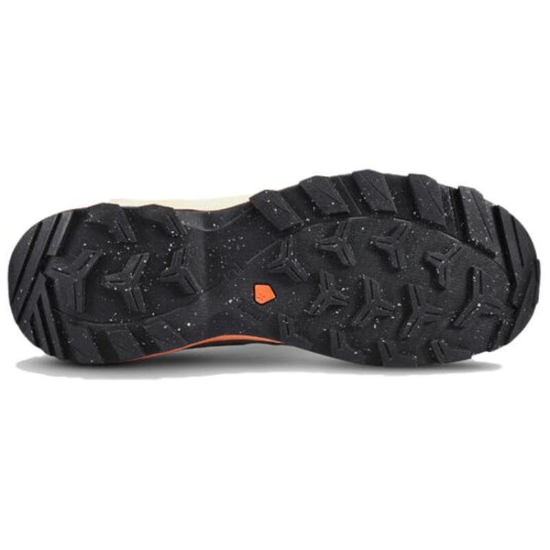 DECATHLON MH500 Comfortable and versatile non-slip and wear-resistant mid-top trekking shoes for women in light grey